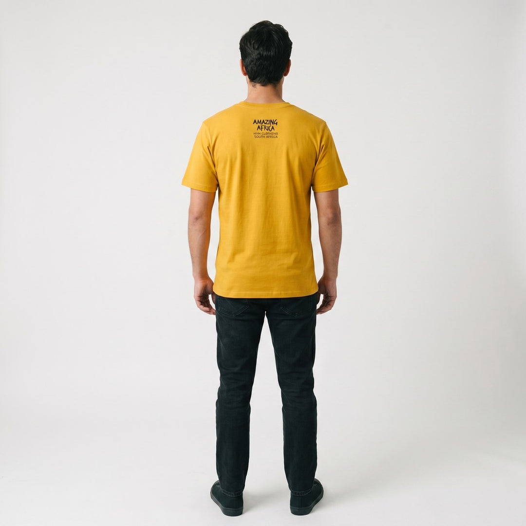 Back view of a men&