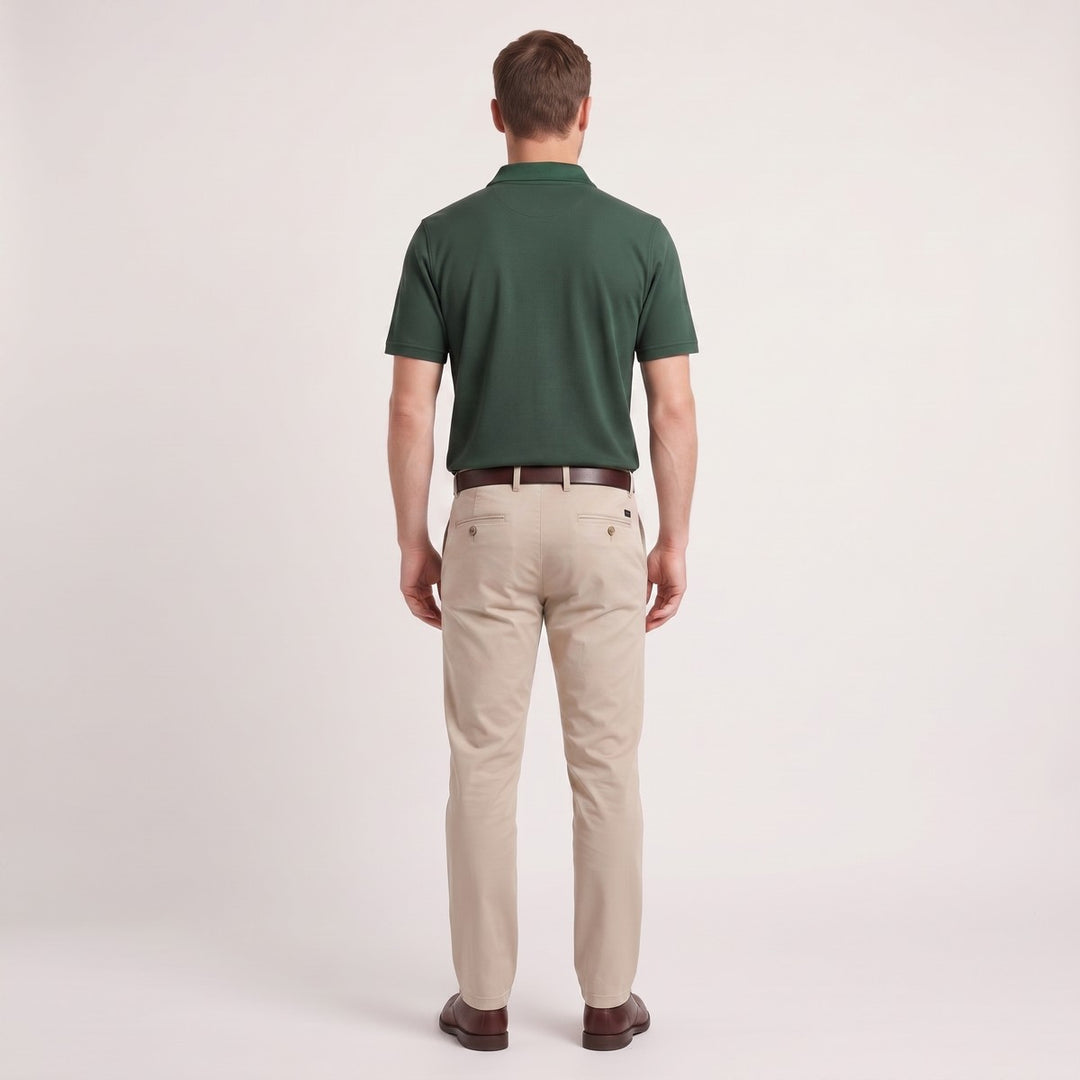 Back view of a men&