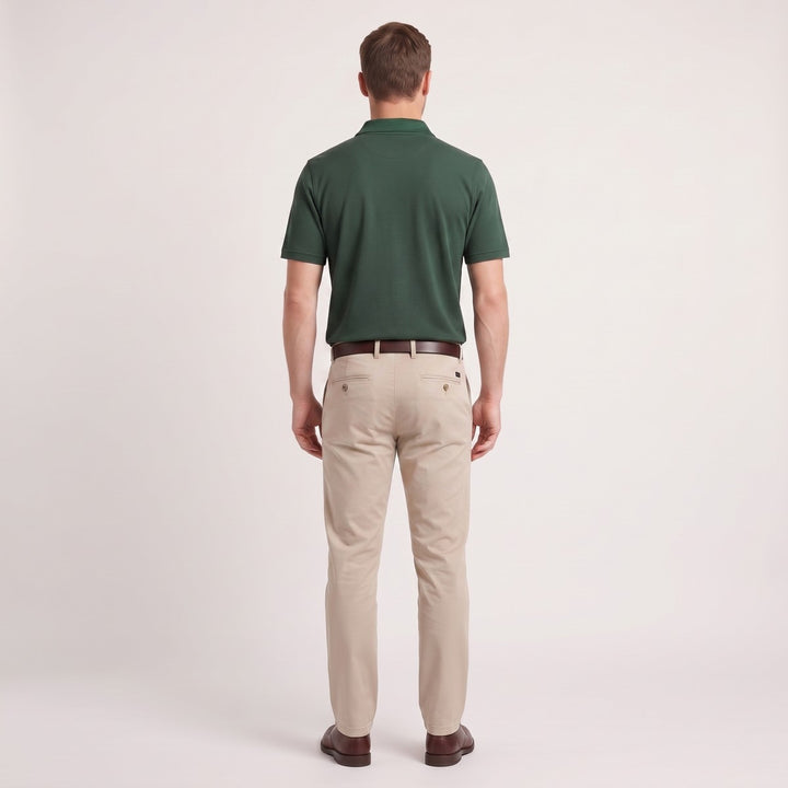 Back view of a men&