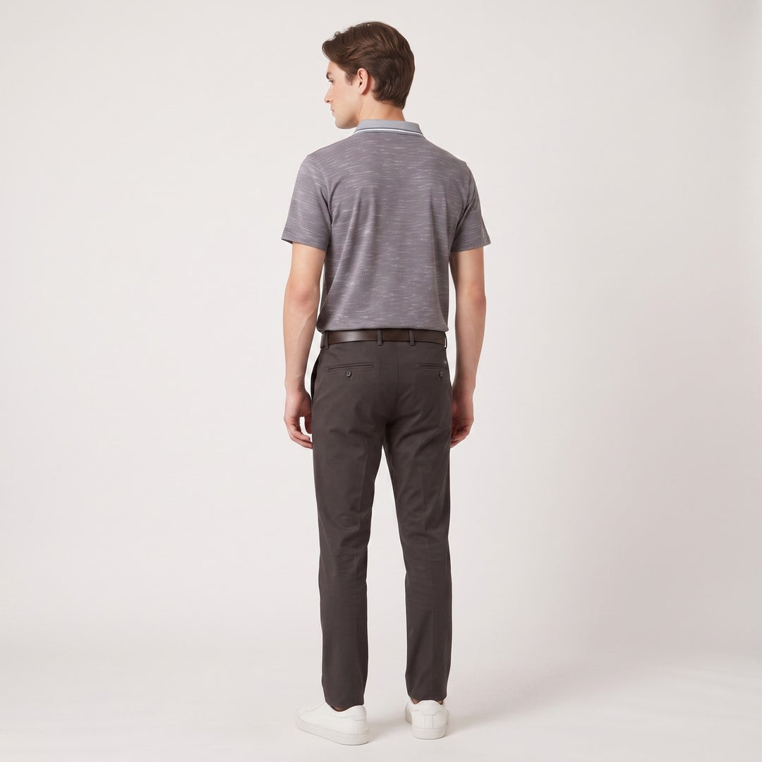 Back view of a men&