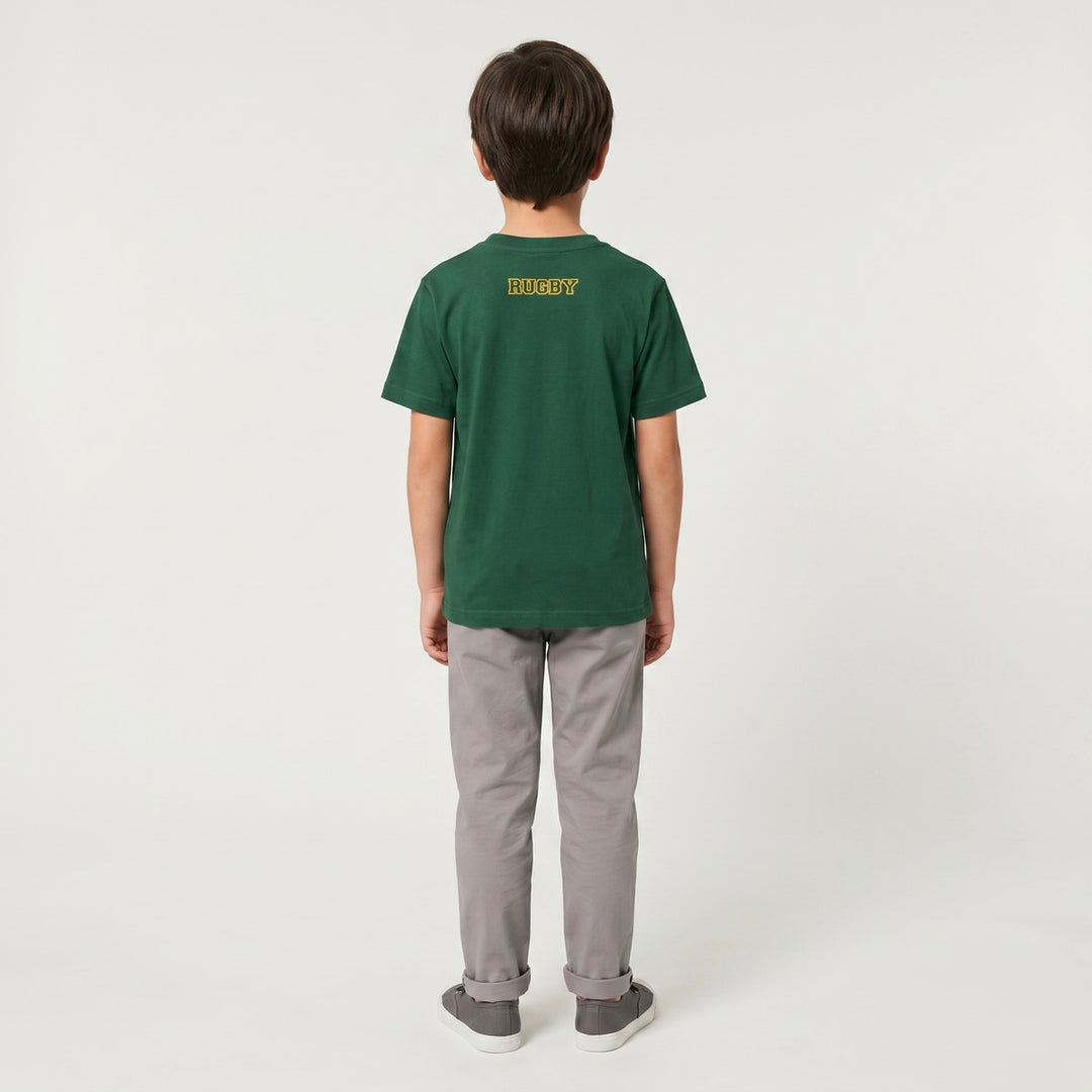 SA Rugby Bottle Green T-Shirt, featuring &